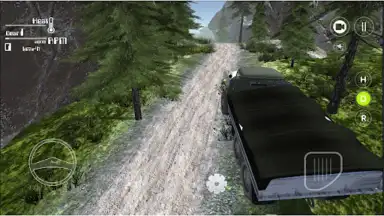 Captura de tela de Snow Runer : driving games 9