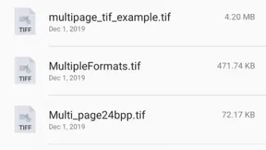 Captura de tela de TIFF Viewer 3