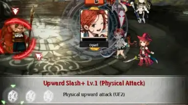Captura de tela de Bravely Archive 7