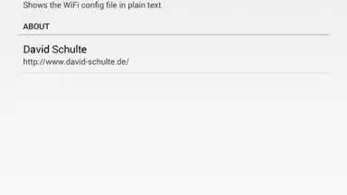Captura de tela de WiFi Password Reader 1