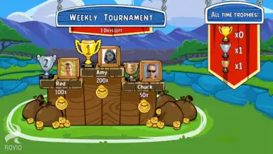 Captura de tela de Angry Birds Friends 5