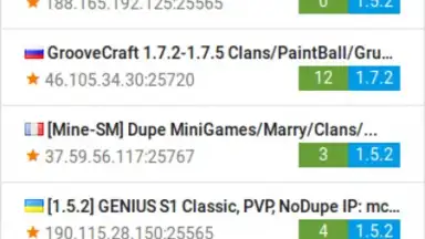 Captura de tela de Minecraft Statistics 6