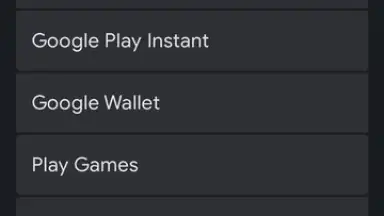 Captura de tela de Google Play services 12