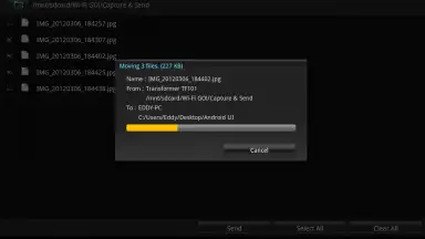 Captura de tela de Wi-Fi GO! Remote 2