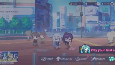 Captura de tela de Hatsune Miku: Colorful Stage! 6