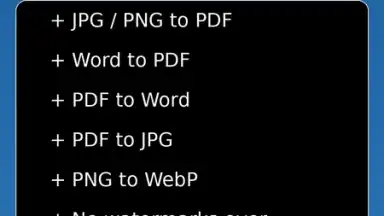 Captura de tela de SnapPDF — PDF Tools 2
