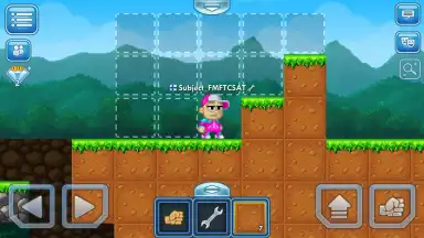 Captura de tela de Pixel Worlds 3