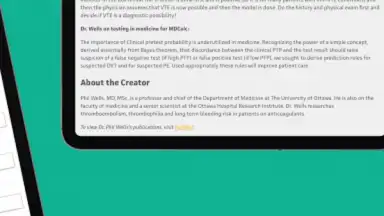 Captura de tela de MDCalc Medical Calculator 5