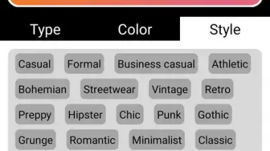 Captura de tela de AI Dress Up 4