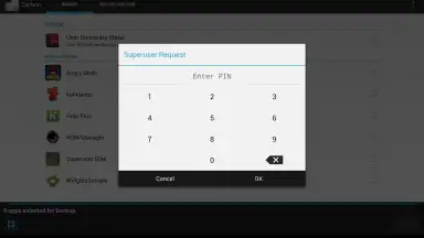 Captura de tela de Superuser (for Android 4) 4
