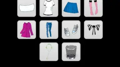 Captura de tela de anime-dress-em-up 4