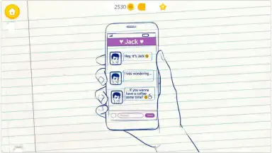 Captura de tela de Hannah's High School Crush 16