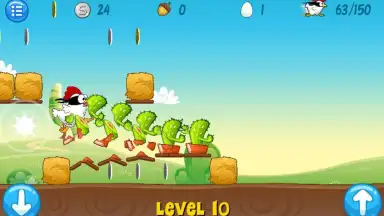 Captura de tela de Ninja Chicken 5
