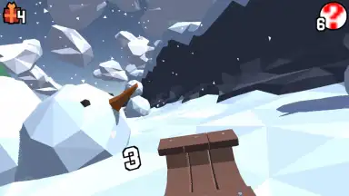 Captura de tela de Sledge: Snow Mountain Slide 10