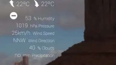 Captura de tela de anpWeather 2