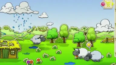 Captura de tela de Clouds and Sheep 4