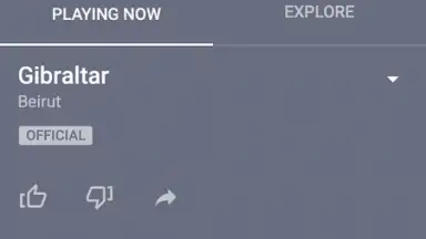 Captura de tela de YouTube Music (Android TV) 4