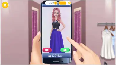 Captura de tela de Hannah's High School Crush 3