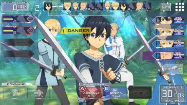 Captura de tela de Sword Art Online: Unleash Blading 7
