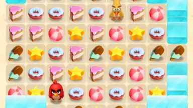 Captura de tela de Angry Birds Match 7