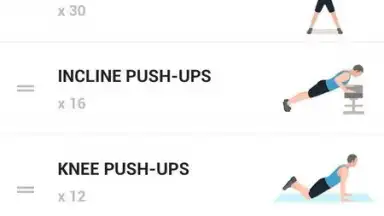 Captura de tela de Home Workout 5