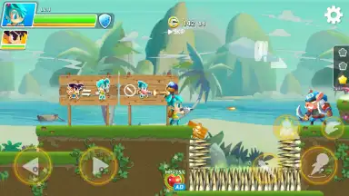 Captura de tela de Dragon Z Quest Action RPG 6
