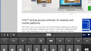 Captura de tela de VNC Viewer 15