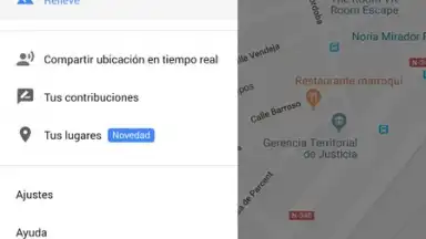 Captura de tela de Google Maps Go 8