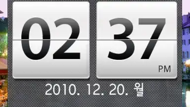 Captura de tela de Calendar Widget 2