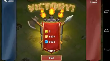 Captura de tela de Castle Clash 5