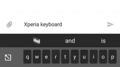 Captura de tela de Teclado Xperia 5