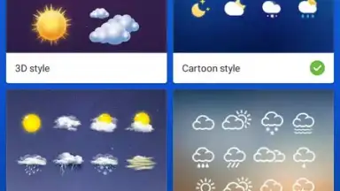 Captura de tela de Local Weather Widget 17