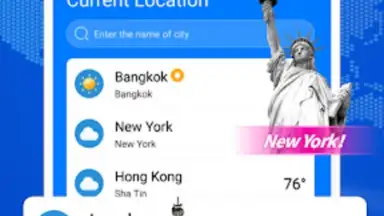 Captura de tela de Weather Live - Widgets & Radar 1