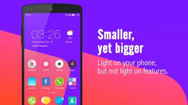 Captura de tela de Hola Launcher 1