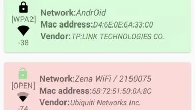 Captura de tela de WiFi Dumpper ( WPS Connect )‏ 6