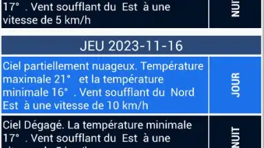 Captura de tela de Morocco Weather 8