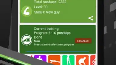 Captura de tela de 100 Pushups 12