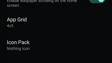 Captura de tela de Nothing Launcher 8