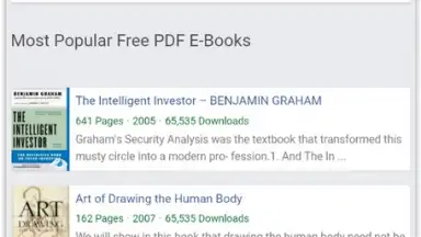 Captura de tela de Free library 3