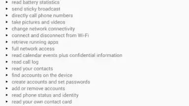 Captura de tela de Exodus Privacy 6