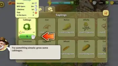 Captura de tela de Jane's Farm 2