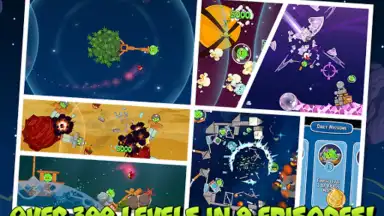 Captura de tela de Angry Birds Space HD 3
