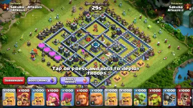 Captura de tela de Atrasis - Private Clash of Clans Server 1