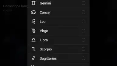 Captura de tela de Daily Horoscope Free 6