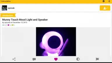 Captura de tela de Instructables 14