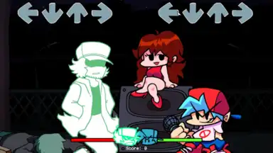 Captura de tela de FNF Garcello Annie Hazy River 6