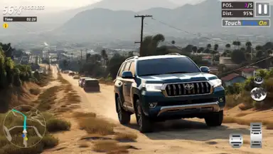 Captura de tela de Offroad Prado Driver Jeep Game 4