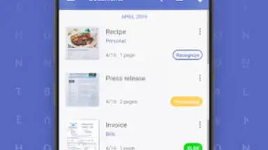 Captura de tela de FineReader 7