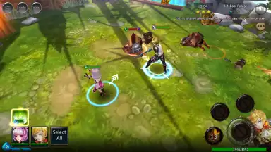 Captura de tela de Heaven Saga 1