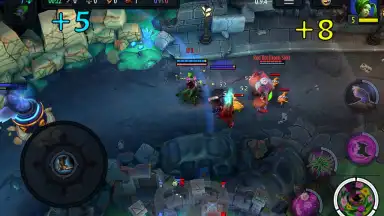 Captura de tela de Heroes of SoulCraft MOBA 1